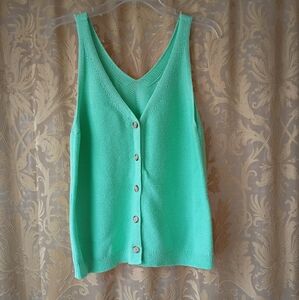 NWOT LOFT Button-Down Women's Tank Top